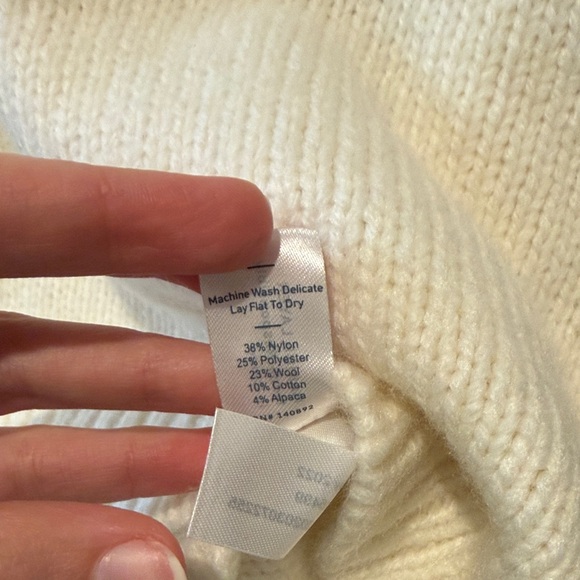 Marine Layer Fair Isle Sweater - Red, Gold, Blue, Cream - Picture 5 of 5